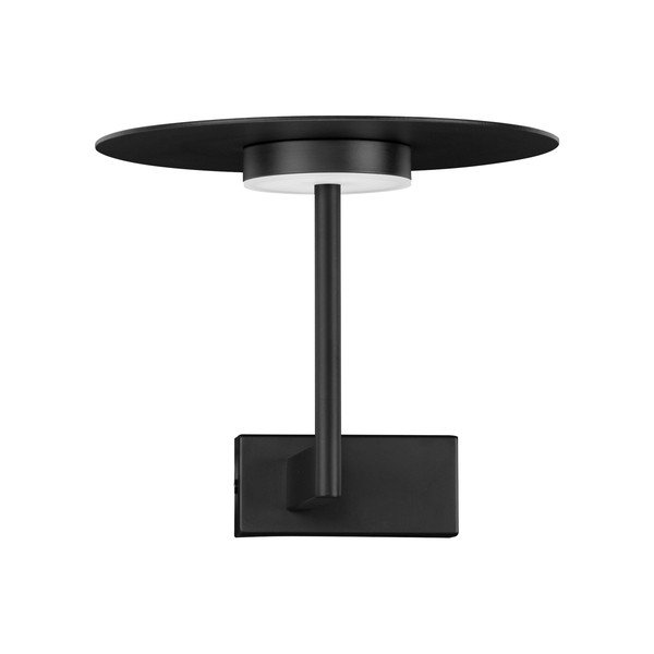 Mat crna LED zidna lampa aluminijska Tovi – Nova Luce-image-4