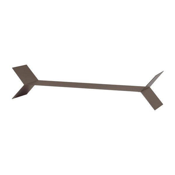 Smeđe metalne police u setu 3 kom 80 cm Lorin – WOOOD-image-4