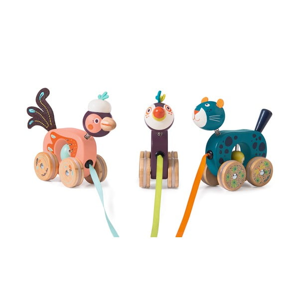 Igračka za povlačenje Panther - Moulin Roty-image-2