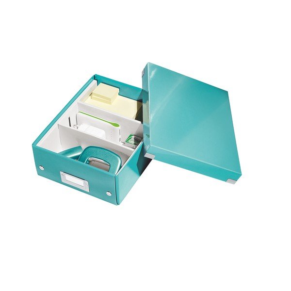 Tirkizna kutija s organizatorom Leitz Click&Store, duljina 28 cm-image-4