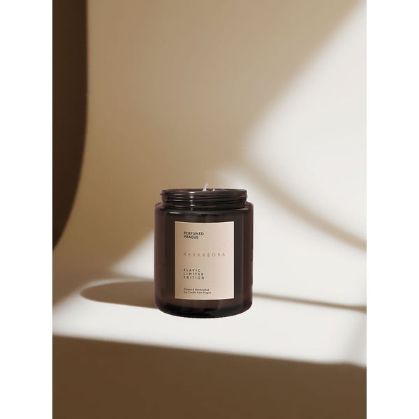 Mirisna svijeća od sojinog voska vrijeme gorenja 40 h Slavic Edition: #07 Rhubarb – Perfumed Prague-image-1