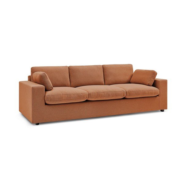 Narančasta sofa 250 cm Belair – Bobochic Paris-image-2
