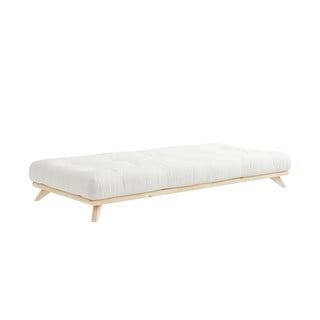 Krevet za jednu osobu od borovine s podnicom 90x200 cm Senza – Karup Design