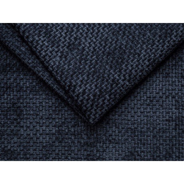 Tamno plavi tapecirani bračni krevet bez uzglavlja 160x200 cm Whale – Micadoni -image-3