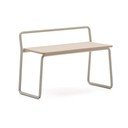 Bež/u prirodnoj boji klupa Tinn – Kave Home