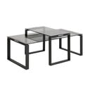 Set od 2 stolića sa staklenom pločom Actona Katrine