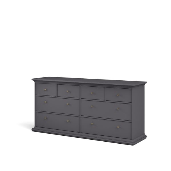 Siva niska komoda 183x87 cm Paris – Tvilum-image-2