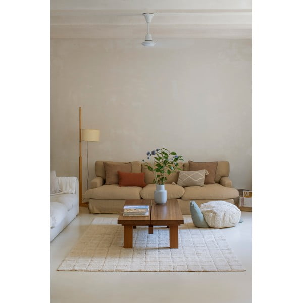 Krem periv/ručno rađen pamučan tepih 170x240 cm Mosaic – Lorena Canals-image-1
