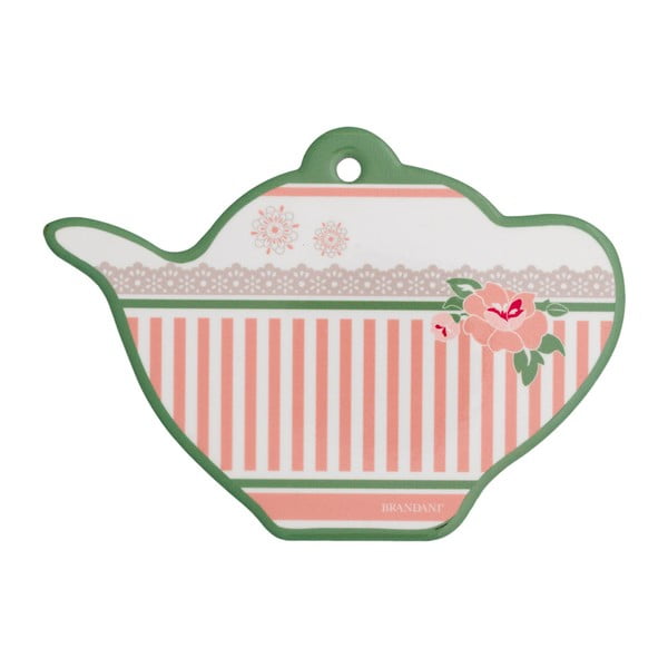 Keramički tanjurić za vrećice čaja Brandani Peony