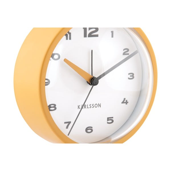 Budilica ø 11 cm Brisk Dome – Karlsson-image-3