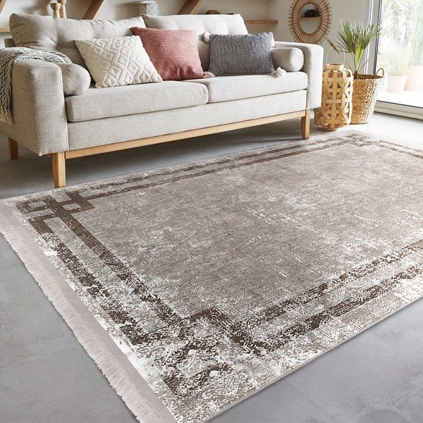 Bež tepih 160x230 cm - Mila Home-image-1