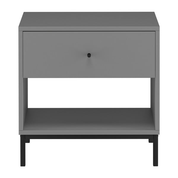 Sivi noćni ormarić Celine – Støraa-image-3