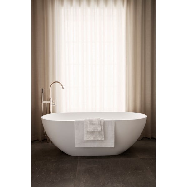 Bijeli pamučni ručnici u setu 2 kom vafle strukture 30x30 cm Caro – Blomus-image-1