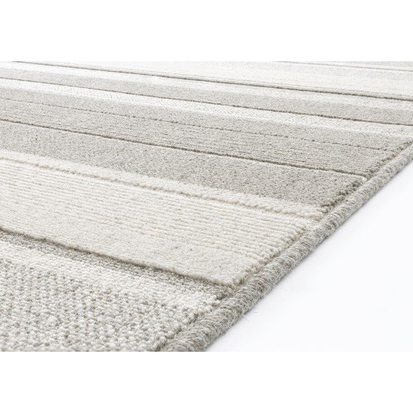 Svijetlo sivi vuneni tepih 160x230 cm Panama – Agnella-image-2
