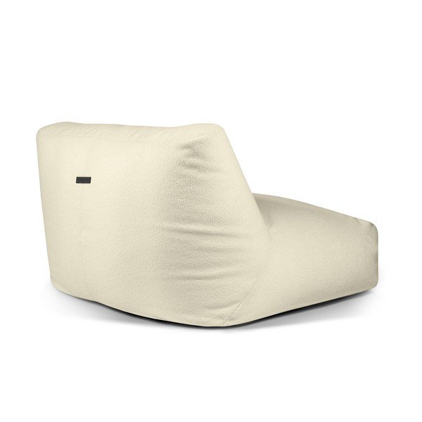 Krem vreća za sjedenje od bouclé tkanine Sofa Tube – SLOWDOWN-image-4