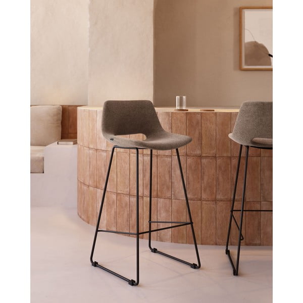 Svjetlo smeđa barska stolica (visine sjedala 65 cm) Zahara – Kave Home-image-1