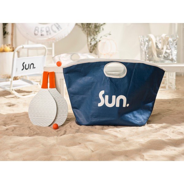 Plava torba za plažu Sunnylife Everything Bag-image-3