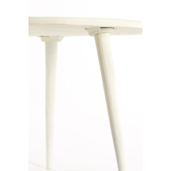 Krem metalni okrugao stolić za kavu ø 67,5 cm Babina – Light & Living-image-4