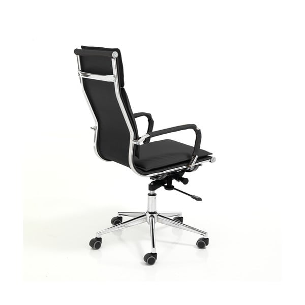 Crna uredska stolica od umjetne kože Premier – Tomasucci-image-2