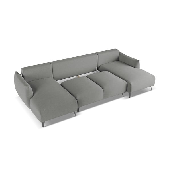 Svijetlo siva kutna garnitura Malie – Makamii-image-3