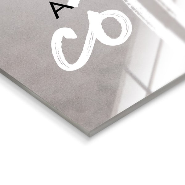 Zidni sat Styler Glassclock Coffee Love, 20 x 60 cm-image-2