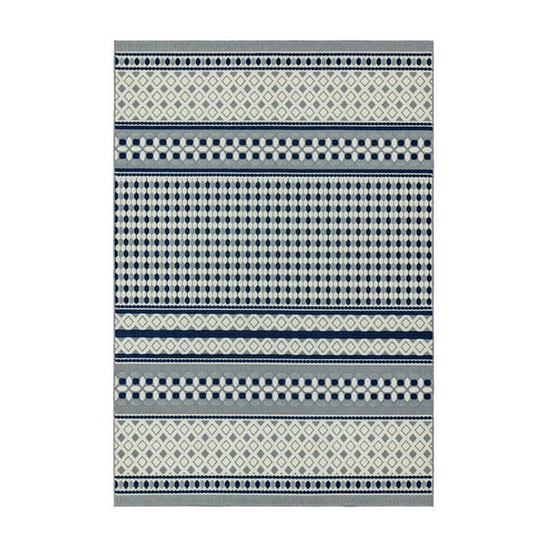 Plavo-bijeli tepih Asiatic Carpets Antibes Geometric, 160 x 230 cm