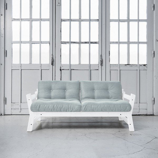 Sofa na razvlačenje Karup Step White / Sky Blue-image-1
