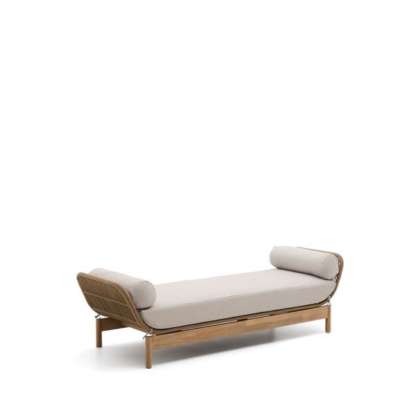 Vrtna sofa od masivnog bagrema u prirodnoj boji Catalina – Kave Home-image-2