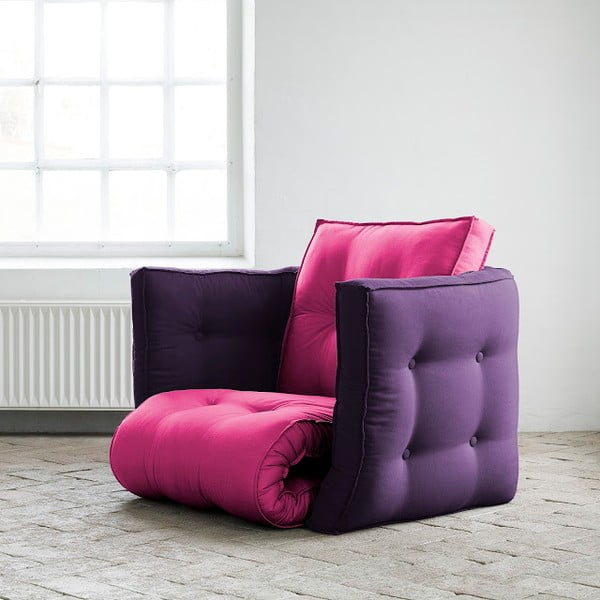 Karup Dice Pink / Purple sklopiva stolica