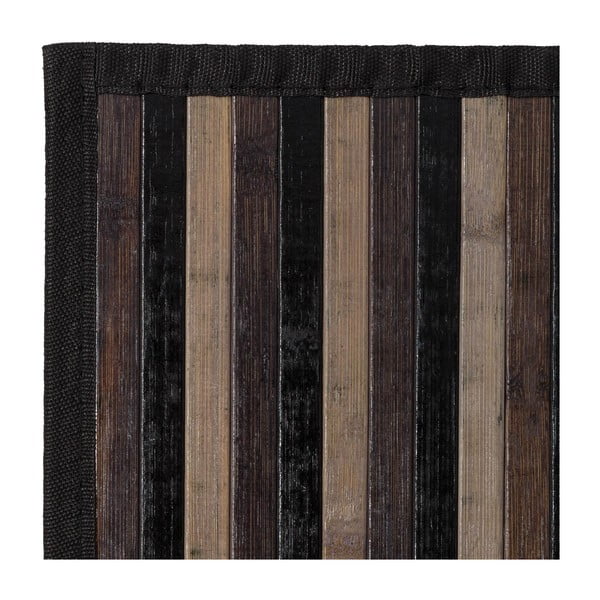 Sivi tepih od bambusa 60x90 cm – Casa Selección-image-1