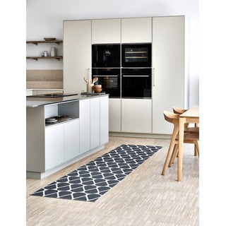 Tamno sivi unutarnji i vanjski tepih 70x140 cm Otis Granit – Pappelina