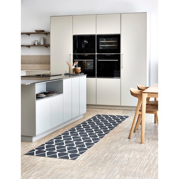 Tamno sivi unutarnji i vanjski tepih 70x140 cm Otis Granit – Pappelina-image-1