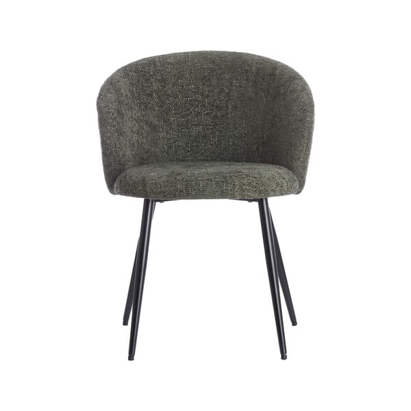 Kaki zelene metalne blagovaonske stolice u setu 2 kom Radaja – Light & Living-image-2