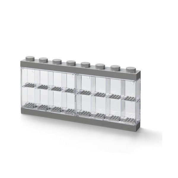 Siva kolekcionarska kutija za 16 minifigura - LEGO®