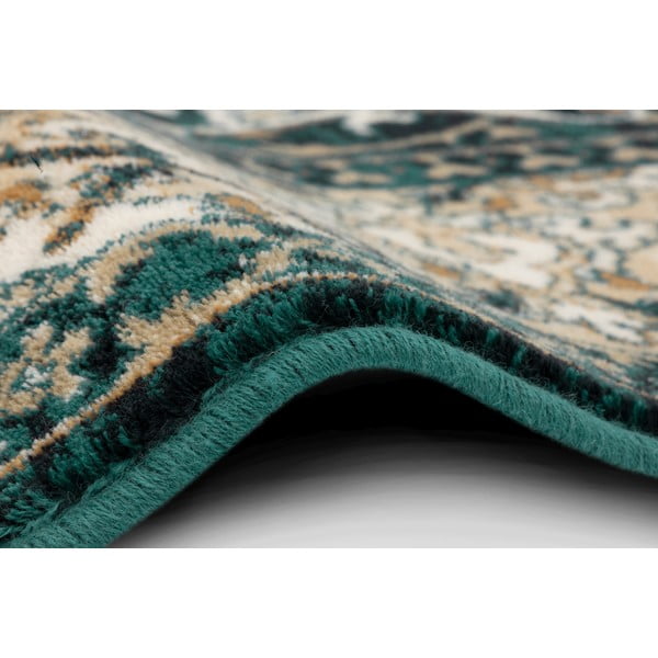 Zeleni vuneni tepih 160x240 cm Lauren – Agnella-image-2