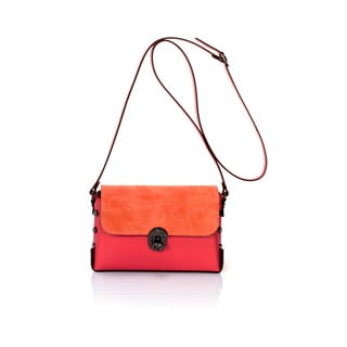 Narančasta kožna torbica Giulia Massari Gigi