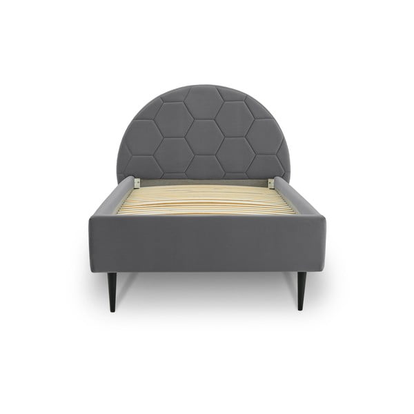 Sivi dječji krevet 90x200 cm Mercury – Scandic-image-3