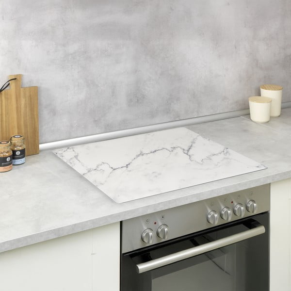 Zaštitni poklopac za štednjak od PVC-a 60x52 cm Marble – Wenko-image-1