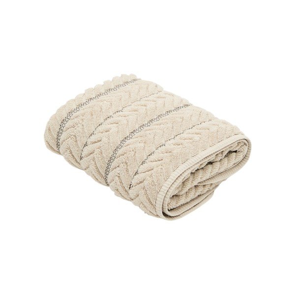Bež pamučan ručnik od frotira 50x90 cm Rune – Kave Home