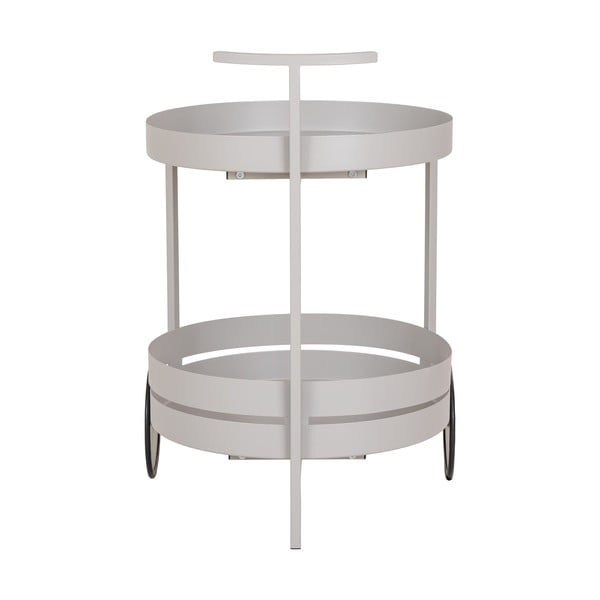 Metalna kolica za posluživanje na kotačima 40x49,5 cm Beja – House Nordic-image-3