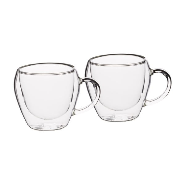 Dvije staklene šalice za čaj Kitchen Craft Le&#39;Xpress, 230 ml