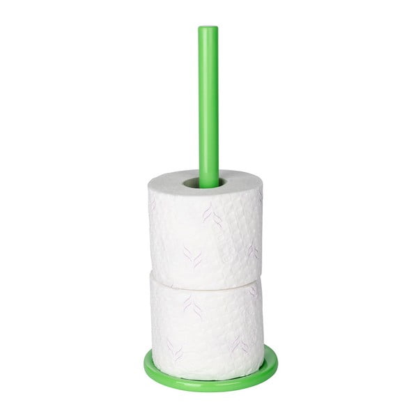 Zeleni stalak za toalet papir Wenko Cocktail Green