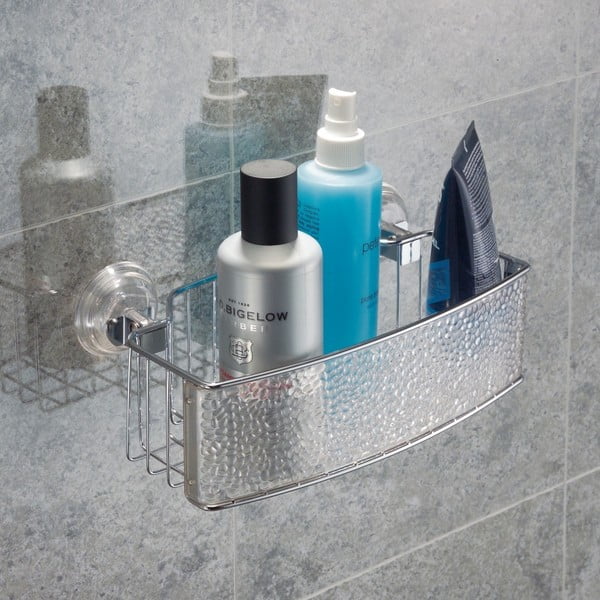 Polica za tuširanje s usisnim čašama InterDesign Rain-image-1