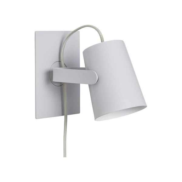 Svijetlo siva zidna lampa Ardent – Hübsch