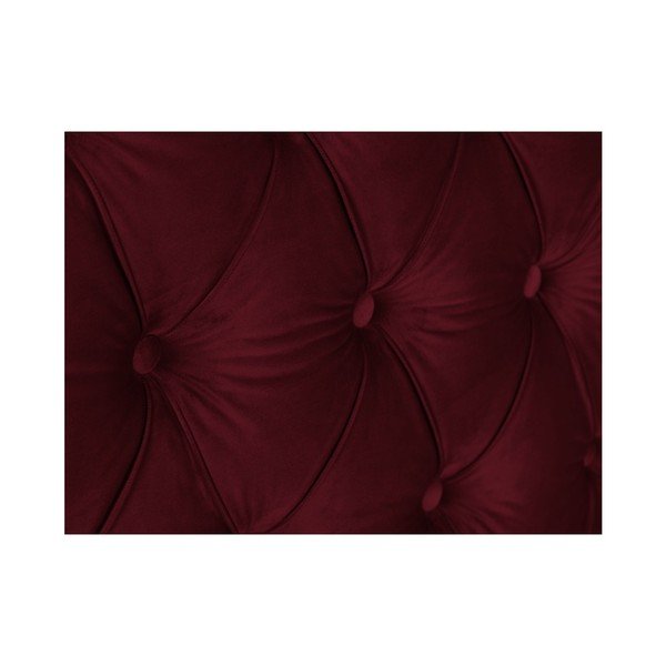 Crveno uzglavlje Mazzini Sofas Daisy, 200 x 120 cm-image-4