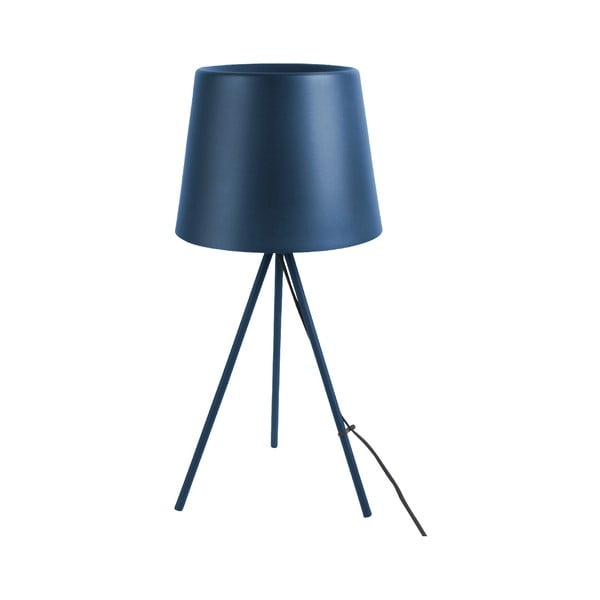 Tamnoplava stolna lampa Leitmotiv Classy