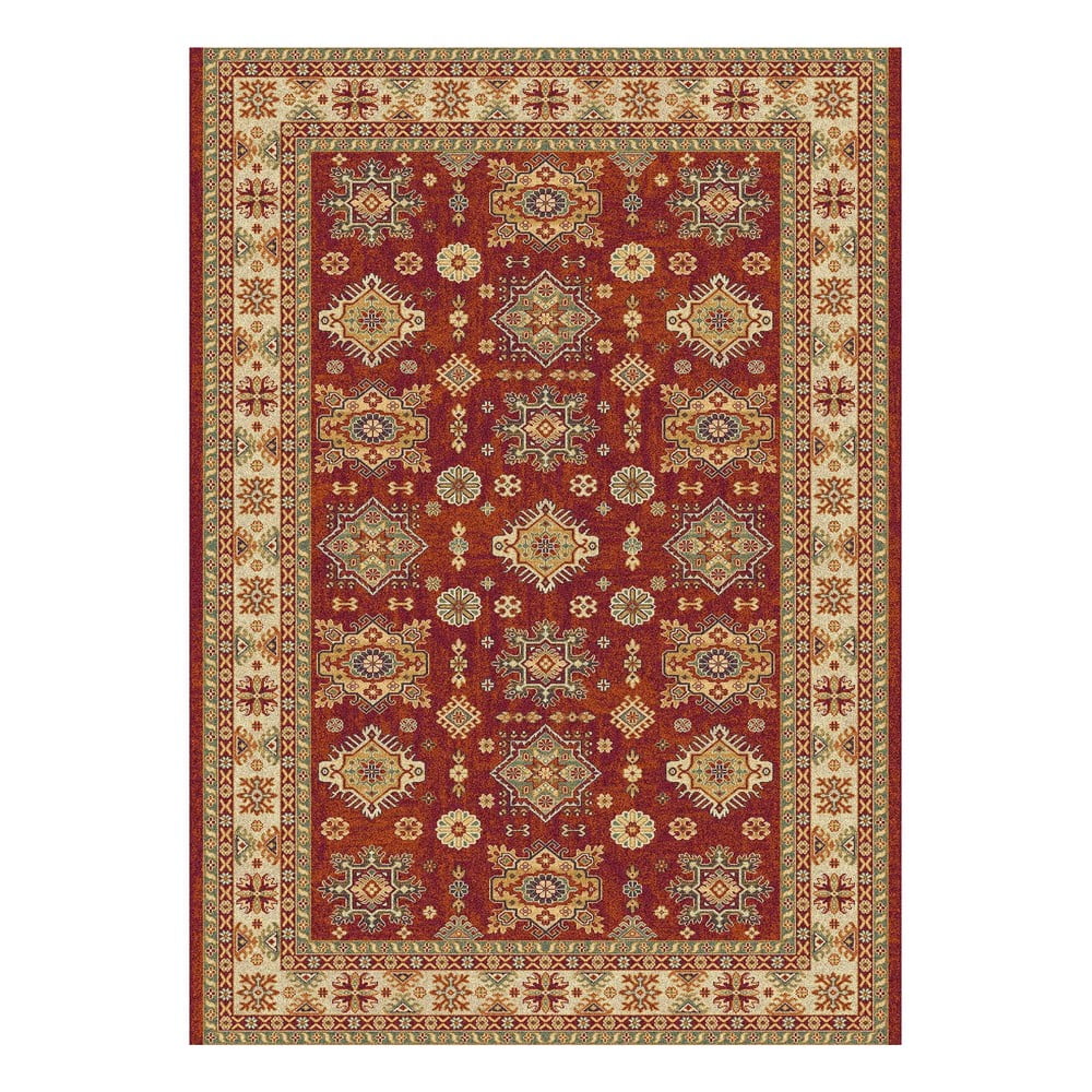 Smeđe-crveni tepih Universal Terra Ornaments, 57 x 110 cm