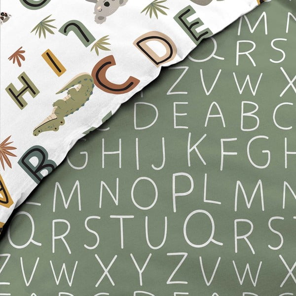 Pamučna dječja posteljina za krevet za jednu osobu 140x200 cm Tigry – douceur d'intérieur-image-3