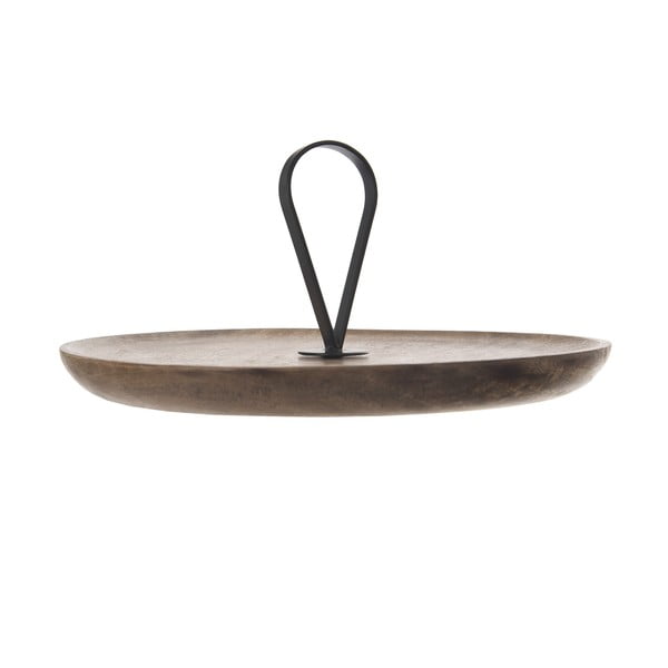 Drven pladanj za posluživanje ø 30 cm Mango – Orion-image-2