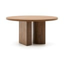 Okrugao blagovaonski stol s pločom stola u dekoru oraha ø 150 cm Nealy – Kave Home